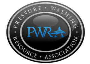 the logo for the pressure washing resource association .